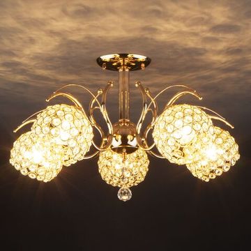 7777/5 / потолочный светильник /   золото