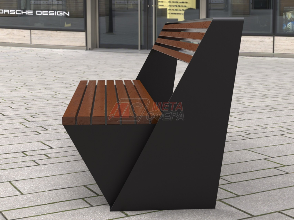 Диван парковый Грань