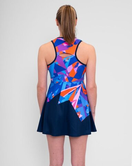 ОДЕЖДА ДЛЯ ТЕННИСА Женская, Платье BIDI BADU SPIKE DRESS .