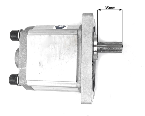 Гидравлический насос (шестеренчатый) 314, левого вращения, привод шлиц, боковой выход 180°