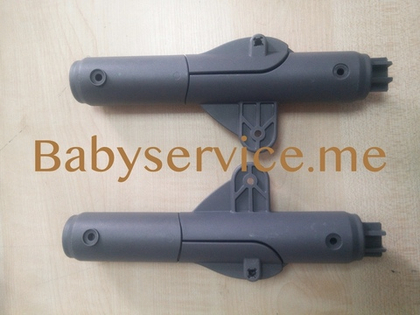 Шарнир складывания рамы правый серый