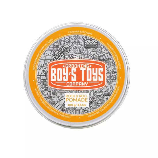 Помада для волос Boy's Toys, Rock'n'Roll Pomade, 100 мл
