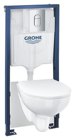 Набор для подвесного унитаза GROHE Rapid SL 5 в 1, монтажная высота 1,13 м (36504000)