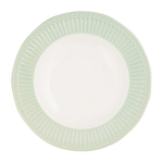 Тарелка глубокая Alice pale green, 21,5 см