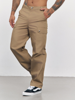 Брюки карго "ripstop cargo" (бежевый)