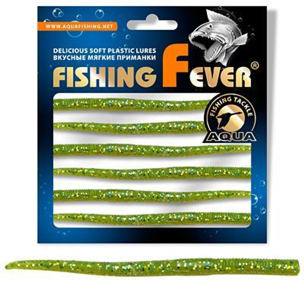 Мягкая приманка червь FishingFever EEL 12,0cm,3,0g,уп 6 шт
