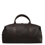 Сумка дорожная из искусственной кожи, цельнокройная, черный (2-229)