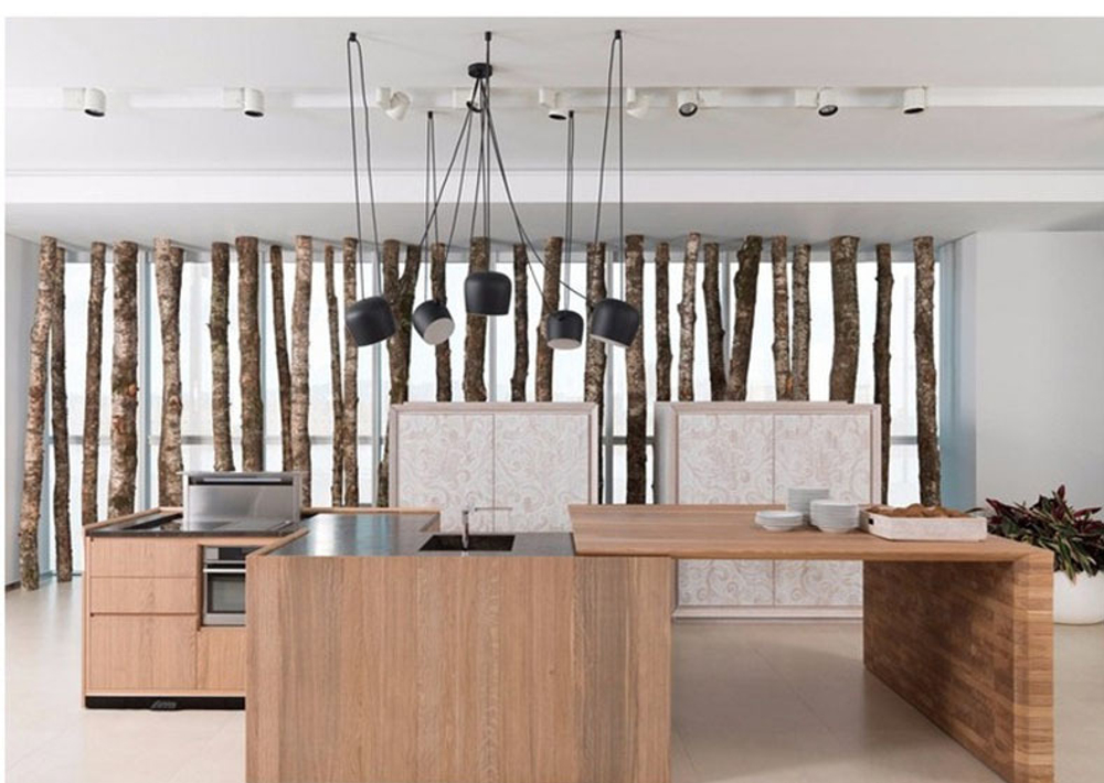 Pendant design lamp  AIM by Flos (1 lampshade ,  Black)