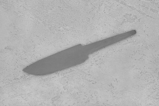 Заготовка для ножа, сталь MagnaCut 3,6мм. Модель "Рыжик" с клинком 98мм, ТО 61-62HRC