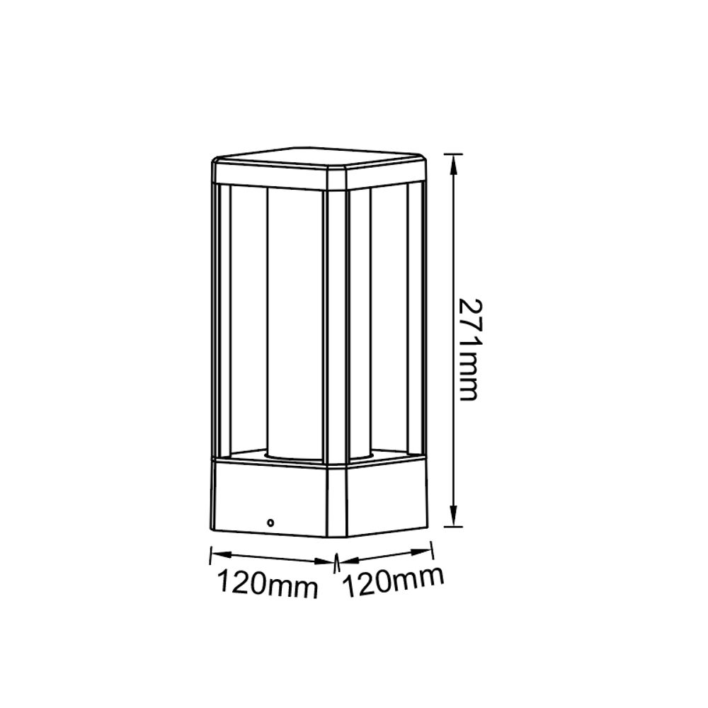 8900 Наземный уличный светильник NEVADA