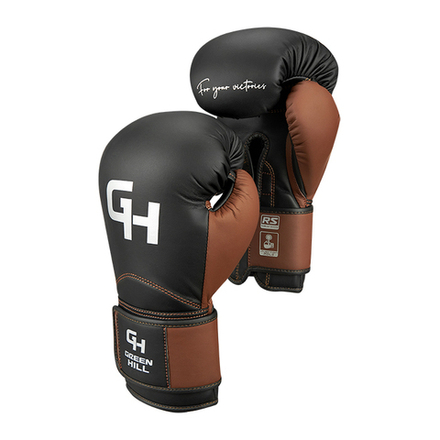 CNBGKS-980 Боксерские перчатки Force SPARRING Чёрно-коричневые