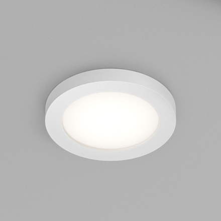 DK3012-WH Встраиваемый светильник влагозащ., IP 44, 50 Вт, GU10, белый, алюминий