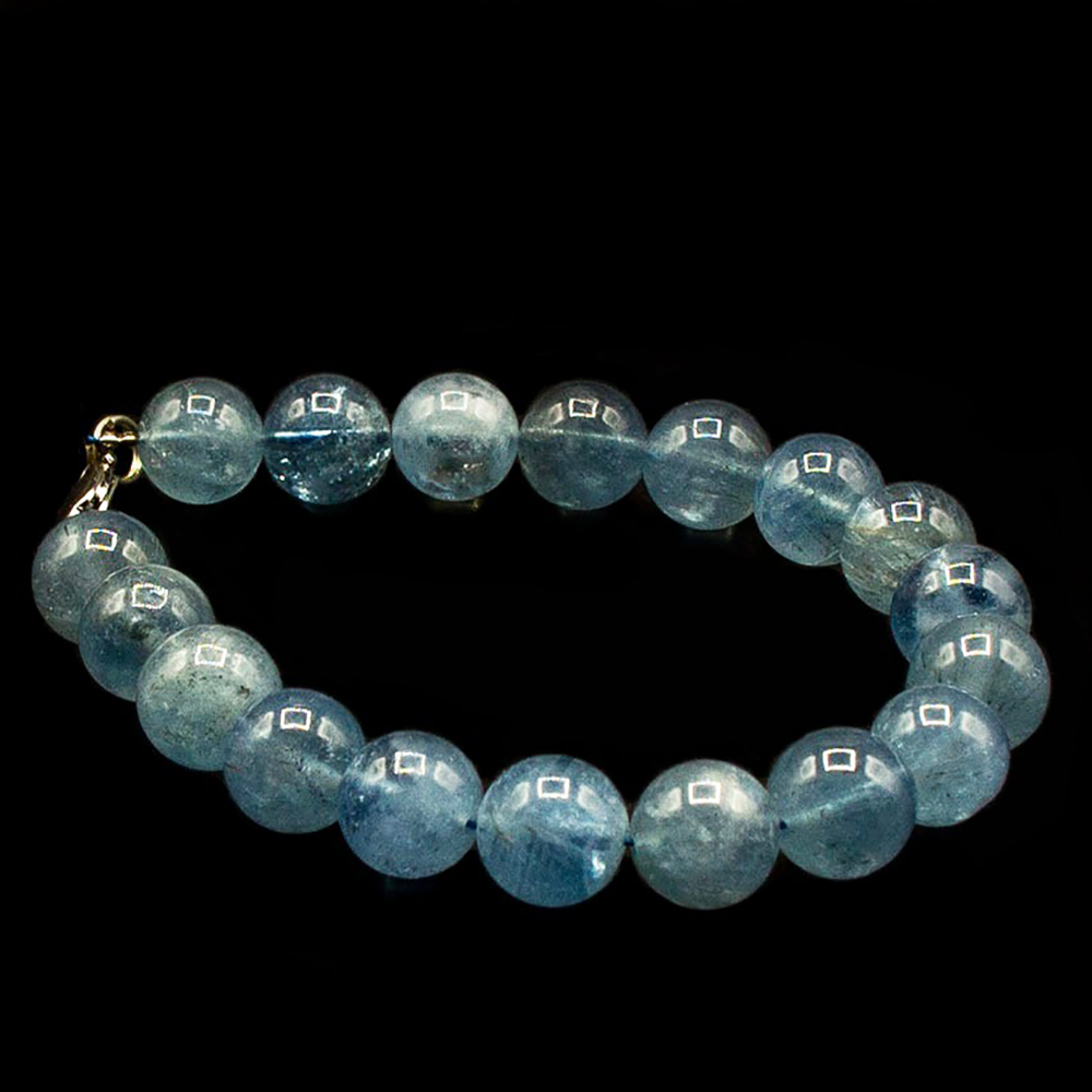 Браслет "Келли 10" аквамарин