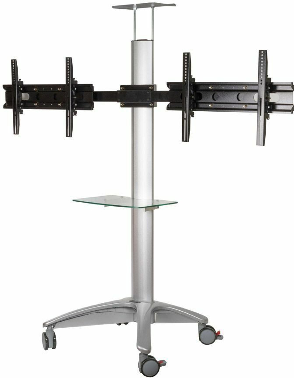 Подставка для телевизора Arm Media PT-STAND-15 серебристый 26"-55" макс.120кг напольный наклон (10242)