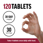 Force Factor, Total Beets, эффективная поддержка кровообращения, 120 таблеток