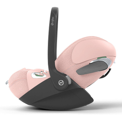 Коляска 3 в 1 Cybex Priam IV Rosegold complete и автокресло Cloud T i-Size Peach Pink Plus Peach Pink