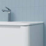 Тумба с умывальником IDDIS Edifice, подвесная, 80 см, белая, EDI80W0i95K