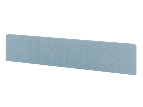 Экран фронтальный ЛДСП ткань Romeo 1800х370х32 512077-009 Скай