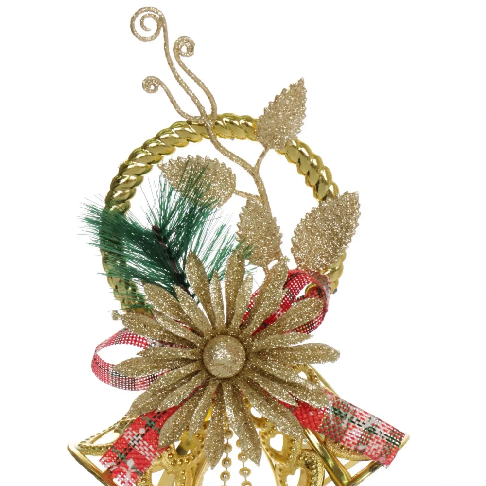 Украшение новогоднее «Звон праздника» 12*30 см, Золото