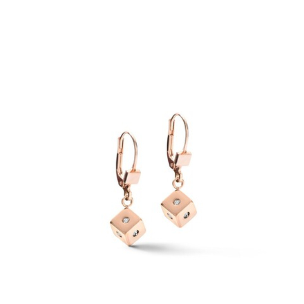 Серьги Coeur de Lion Amethyst Rose Gold 5080/20-0846 цвет розовый, золотой