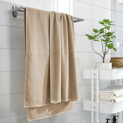 IKEA VÅGSJÖN  (ИКЕА ВÅГСЙÖН)  -  Полотенце банное, светло-бежевое, 100x150 см