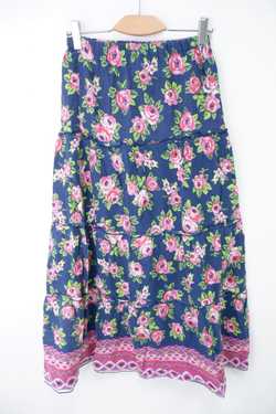 Юбка с цветами 44-46 размер