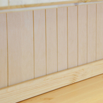 Шкаф витрина, 174х28х109, Лена, буфет для кухни, четырехдверный, из массива дерева, лак, Dipriz