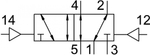 J-5-1/4-B-EX Пневмораспределитель
