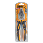 Плоскогубцы INGCO 200 мм с двухкомпонентной рукояткой