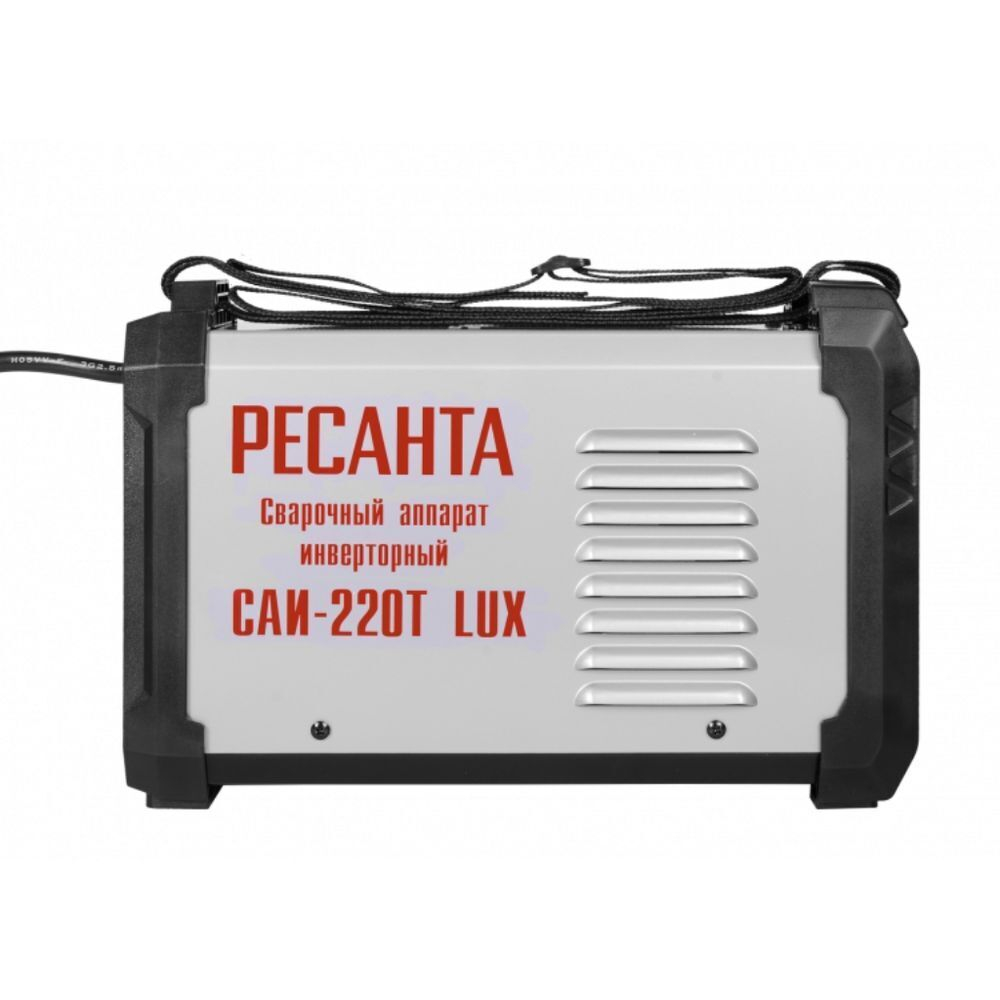 Сварочный аппарат инверт, Ресанта, САИ-220Т Lux, 220 А, электрод