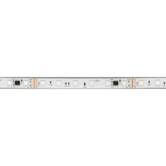 Светодиодная лента герметичная Arlight 14W/m 60LED/m 5060SMD разноцветный 5М DMX-PFS-B60-12mm 24V 039608