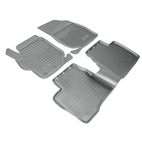 Ковры в салон Norplast/Unidec для Peugeot 301 (2012-)Полиуретан,Серый, арт.NPA11-C14-450-G