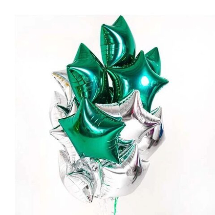 Облако шаров из звёзд_2 - 16 шт