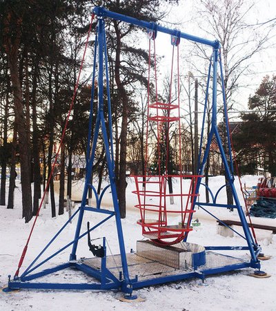 Качели «ЛОДОЧКА» 1 Секция