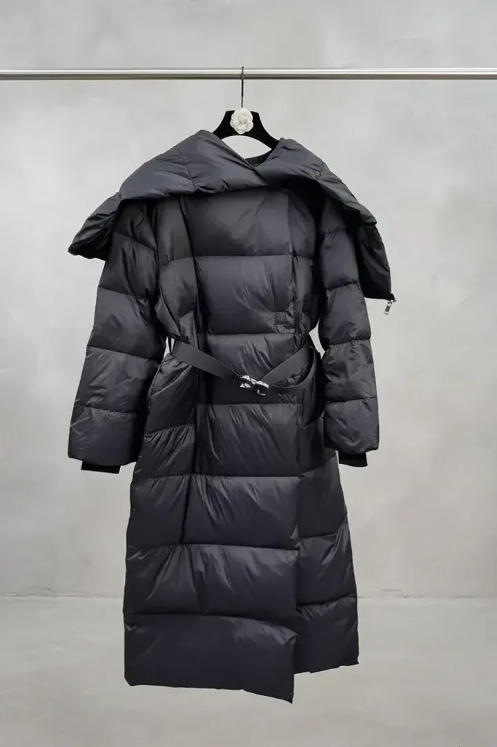 Женский длинный пуховик «KOOL»