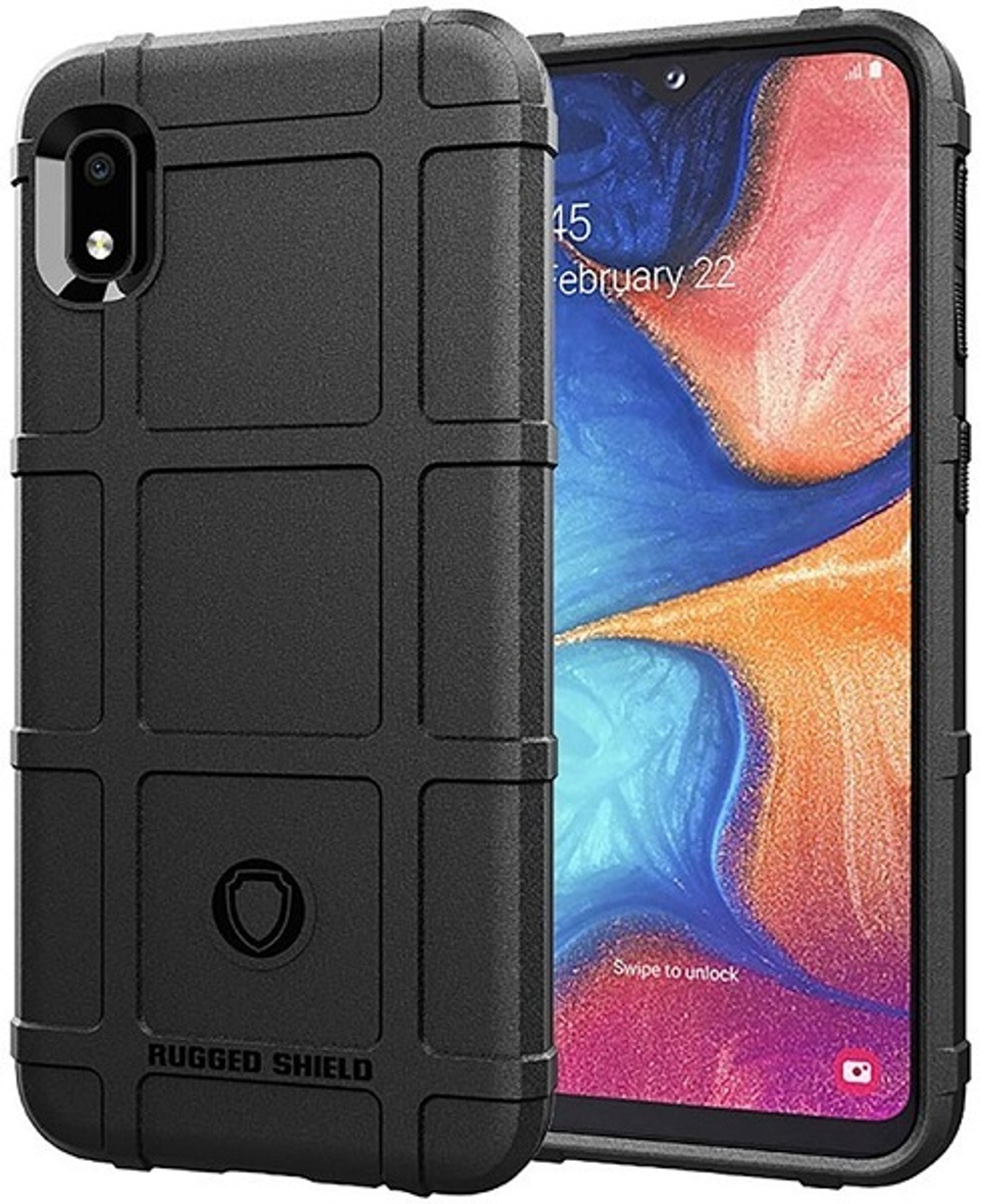 Чехол для Samsung Galaxy A10 (Galaxy M10) цвет Black (черный), серия Armor от Caseport