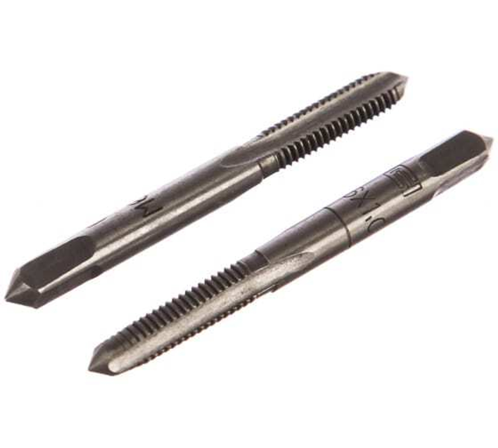 МЕТЧИК РУЧНОЙ СИБРТЕХ М6Х1,0ММ КОМПЛЕКТ ИЗ 2ШТ 76617