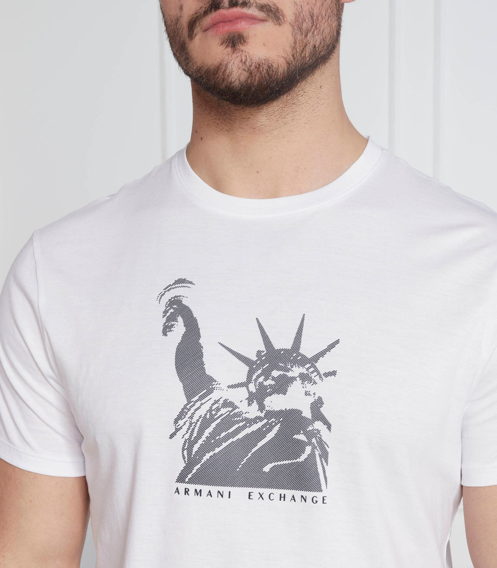 футболка Armani Exchange - белый(3RZTAC ZJA5Z)