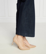 Кожаные туфли на шпильках Guess - бежевый(FLPBV4 LEA08)