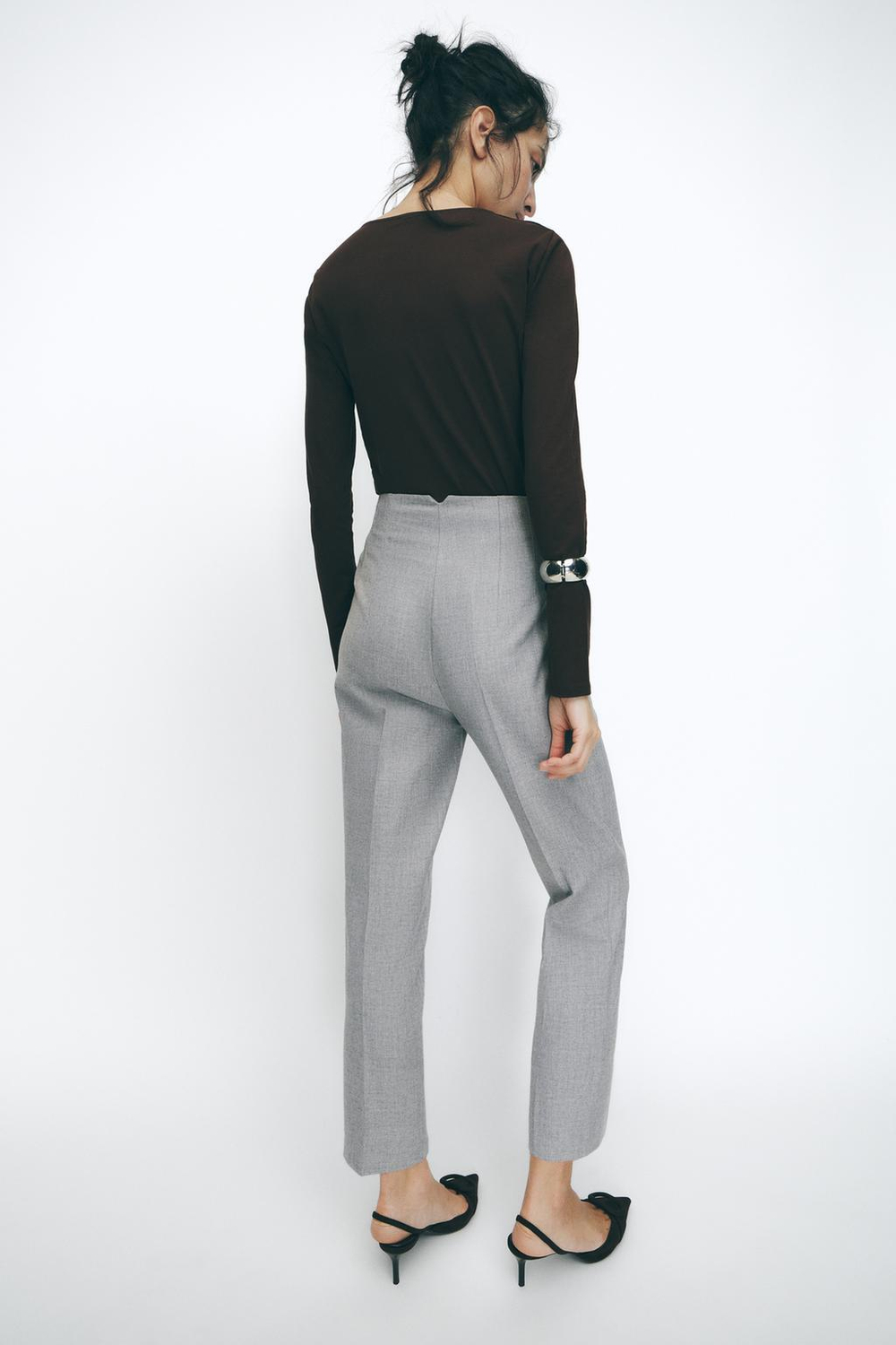 Брюки high-waist