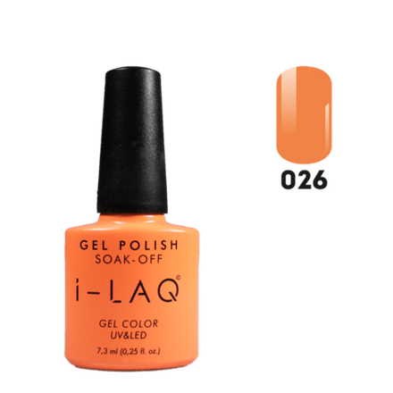 Гель лак для ногтей I-laq  026, 7,3 мл.