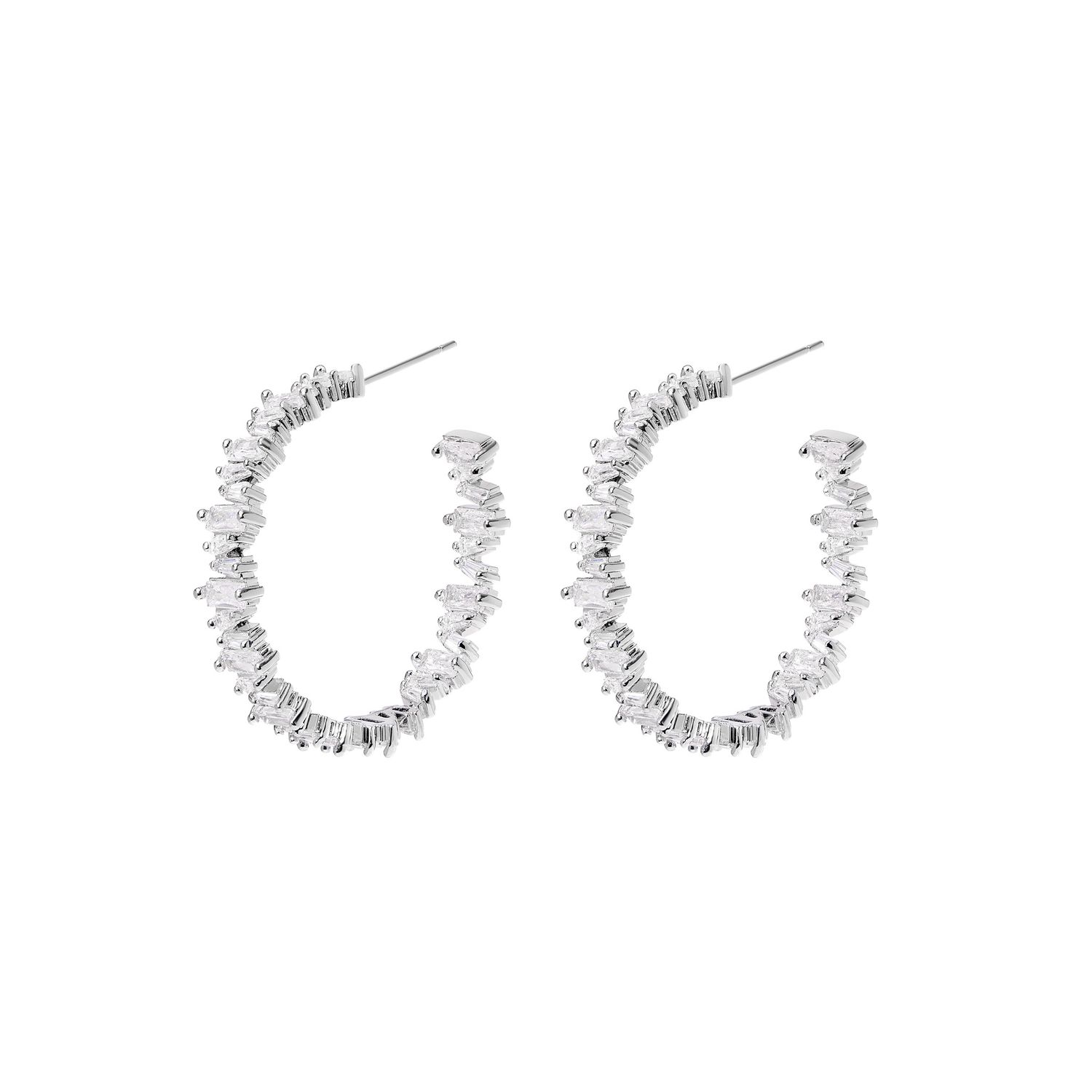 Серьги Shine Baguette Earrings