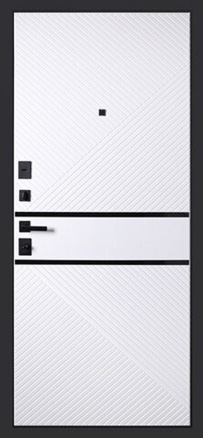 Стальная дверь «Малахит». Заказная модель.