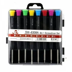 Набор отвёрток для ремонта смартфонов 8 в 1 (Mode: A)