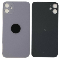 Задняя крышка для Apple iPhone 11 Фиолетовый (стекло, широкий вырез под камеру)