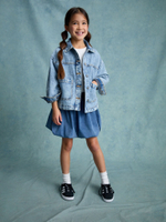 Юбка джинсовая для девочки Next E61-285, Синий