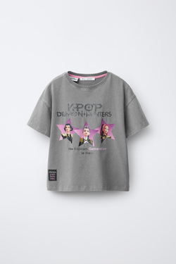 ZARA ПИЖАМА KPOP DEMON HUNTERS™ NETFLIX ©, РОЗОВЫЙ