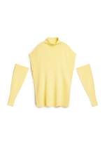 Джемпер с отстегивающимися рукавами WARM UP Lemon