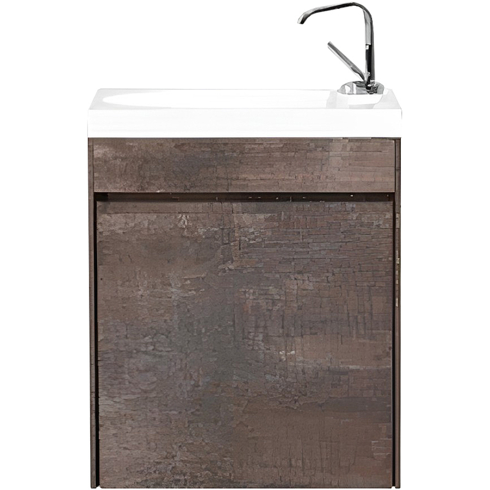 Тумба под раковину BelBagno Pietra Mini 46 PIETRA MINI-460-1A-SO-PT-L подвесная Stone