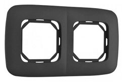 Рамка на 2 поста Arte Milano am-505.05 505.05-2.black